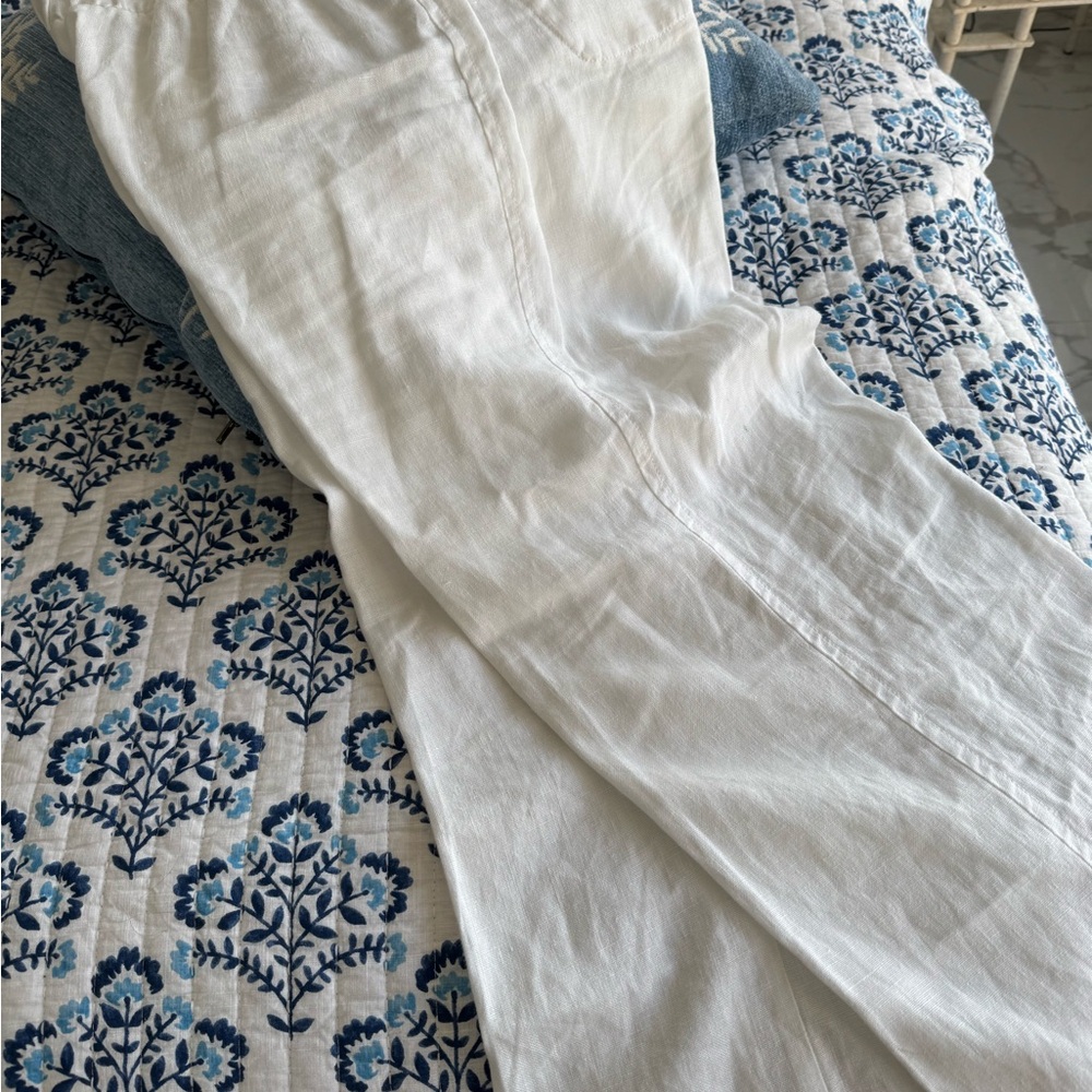 Lilly Pulitzer White Straight Leg Pants